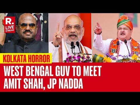 Kolkata Abhaya Betrayed: GUV CV Ananda Bose Reaches RG Kar Hospital Amid Protest | LIVE
