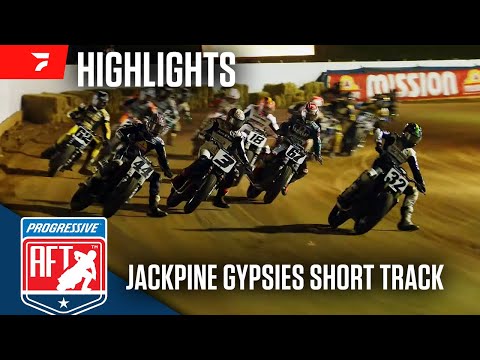 American Flat Track at Jackpine Gypsies Short Track 8/5/25 | Highlights - dirt track racing video image