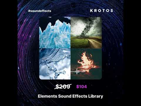 Elements Sound Effects Bundle by Krotos -  SFX Library of the Day