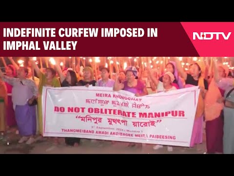 Manipur News LIVE | Indefinite Curfew Imposed Again In Imphal Valley