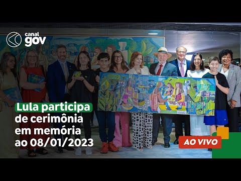 🔴 Lula participa de cerimônia em memória ao 08/01/2023