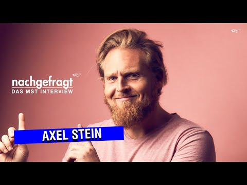 Axel Stein im EXKLUSIVEN MST Interview | nachgefragt - DAS MST INTERVIEW | 4K