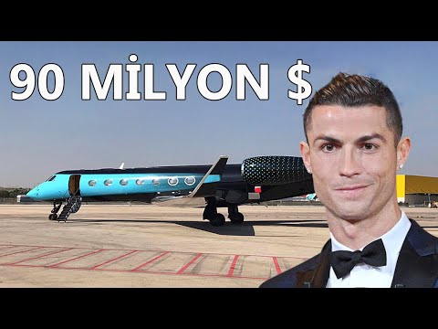 Cristiano Ronaldo Dünyanın En Pahalı Jetini Satın Aldı ! Çılgın Rakam...
