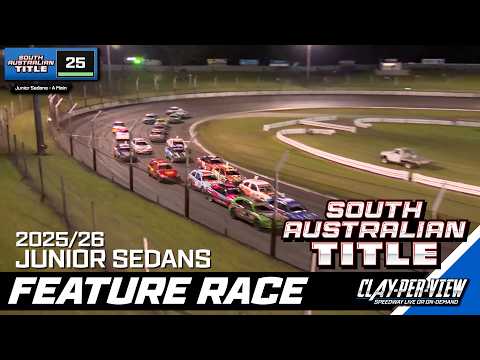 Junior Sedans | SA Title 2025/26 - Borderline - 21st Mar 2026 | Clay-Per-View - dirt track racing video image