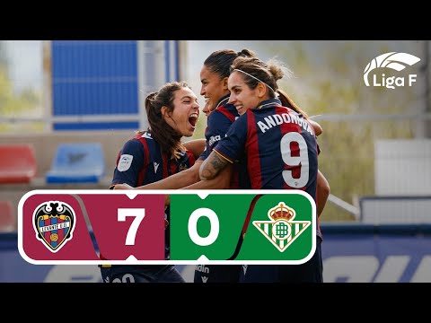 Resumen del Levante UD vs R. Betis Féminas | Jornada 21 | Liga F
