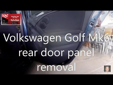 Comment D Monter Le Panneau De Porte Arri Re De La Volkswagen Golf