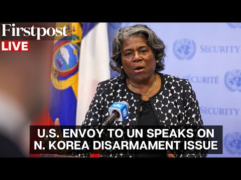 LIVE: US Ambassador to UN Linda Thomas Greenfield Speaks on North Korea Disarmament in Tokyo