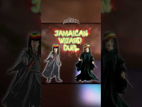 Jamaican Wizard Duel 🇯🇲🧙🏽♂️ #magearena #wizard #indiegame #newgame #streamer #funny #gaming #fy