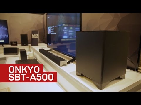 Onkyo's cheapest, slickest Atmos sound bar yet - UCOmcA3f_RrH6b9NmcNa4tdg