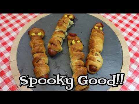 Mummy Dogs ~ Tasty Halloween Dinner Idea ~ Crescent Wrapped Hot Dog ~ Noreen's Kitchen - UCt4JkHmgAq1EnQc1Cc5M4xw