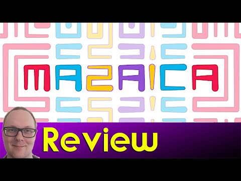 Mazaica - Review | If Lines Took Place on Crazy Paving and Geometry