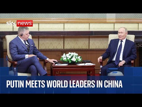 Vladimir Putin holds meetings with world leaders during visit to China