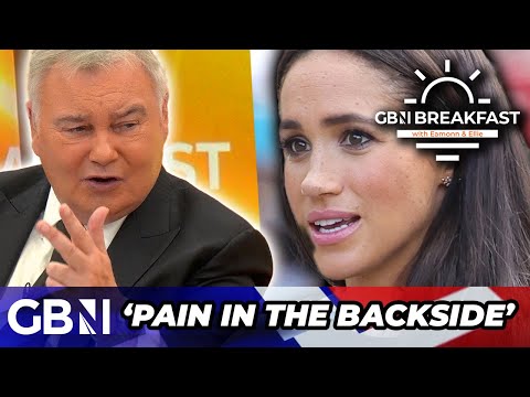 'Pain in the backside!' | Eamonn Holmes RIPS into Meghan Markle as he claims 'she's the problem'