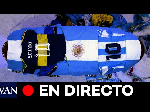 DIRECTO: El adiós a Diego Armando Maradona