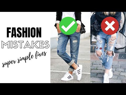 Video: 10 Fashion Mistakes You're Probably Making *MUST WATCH*