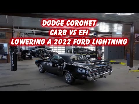 CarCast - 1970 Dodge Coronet, carb vs EFI, lowering a 2022 Ford
Lightning and more
