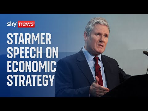 Watch live: Sir Keir Starmer delivers speech on Labour's economic strategy