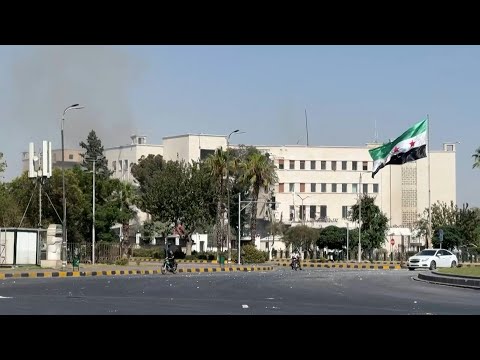 Aftermath of Israeli strikes near Syrian army headquarters | AFP