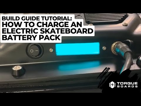 How to Charge An Electric Skateboard Battery Pack