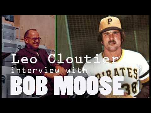 Bob Moose, Pitcher Pittsburg Pirates interviewed by Leo Cloutier 1970 video clip
