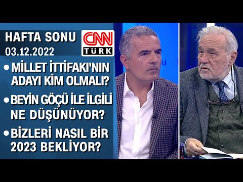 İlber Ortaylı ile 2022 değerlendirmesi ve 2023'e bakış - Hafta Sonu 03.12.2022 Cumartesi