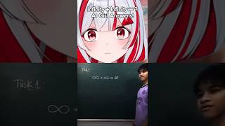 Infinity + Infinity = ? AI Girl Answers!