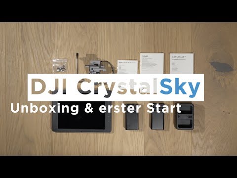 DJI CrystalSky 7.85" | Unboxing & erster Start - Deutsch/German - UCMBoANC0sQg57fdE2UIYLCg