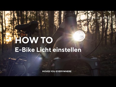 HOW TO: E-Bike Licht einstellen | Kalkhoff Bikes
