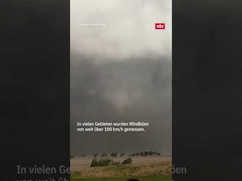 USA: Heftiger Sandsturm wütet in Kansas | #ntv #shorts #tornado #usa
