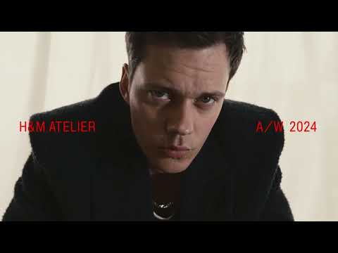 hm.com & H&M Voucher Code video: Bill Skarsgård presents Atelier A/W 24