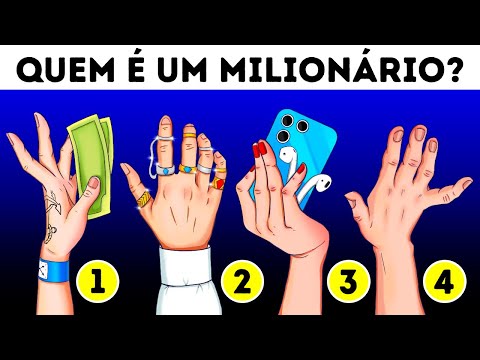 Se você decifrar esses enigmas, eu lhe devo um troféu