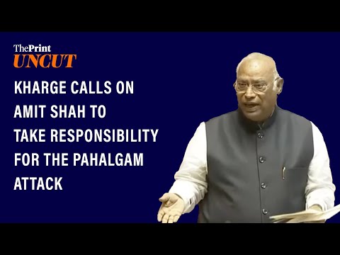 ‘If you are responsible, vacate your post,’ Kharge calls on Amit Shah