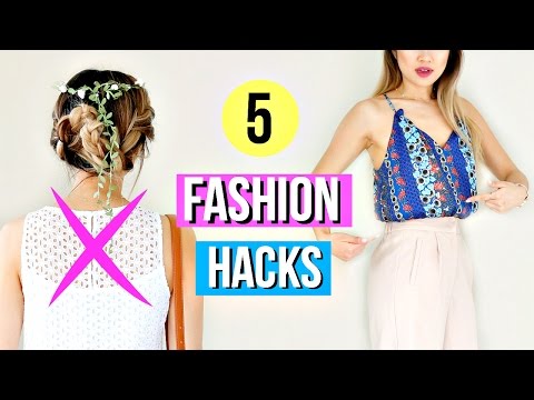 Video: 5 Fashion Hacks Every Girl Must Know for Music Festivals!
