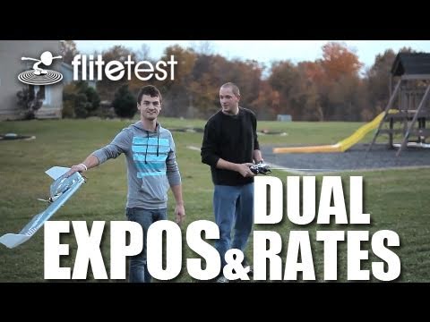 Flite Test - Expos and Dual Rates - FLITE TIP - UC9zTuyWffK9ckEz1216noAw