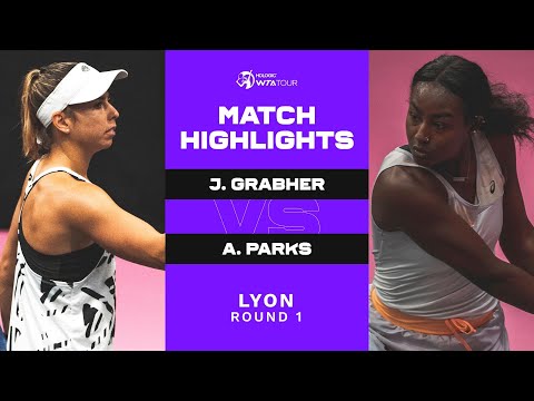 Julia Grabher vs. Alycia Parks | 2023 Lyon Open Round 1 | WTA Match Highlights