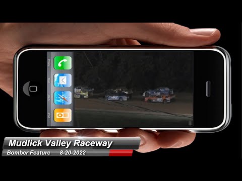 Mudlick Valley Raceway - Bomber Feature - 8/20/2022 - dirt track racing video image