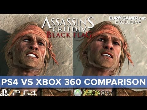 Assassin's Creed 4 - Xbox 360 vs PS4 Gameplay Comparison - Eurogamer - UCciKycgzURdymx-GRSY2_dA