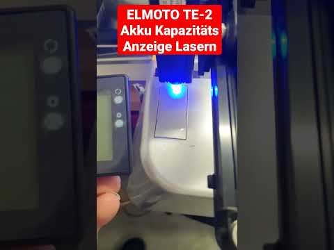 ELMOTO TE-2 Akku Kapazitäts Anzeige Lasern mit NEJE Master 2