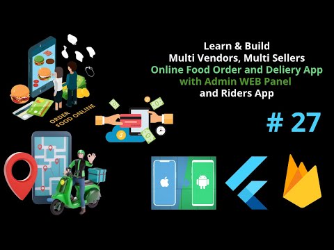 Flutter Custom AppBar Widget | Uber Eats Clone | Online Payment Gateway Service Providers Tutorial