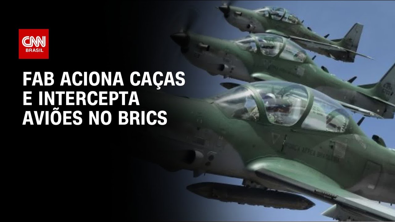 FAB aciona Super Tucanos e intercepta aviões durante Cúpula do Brics | AGORA CNN