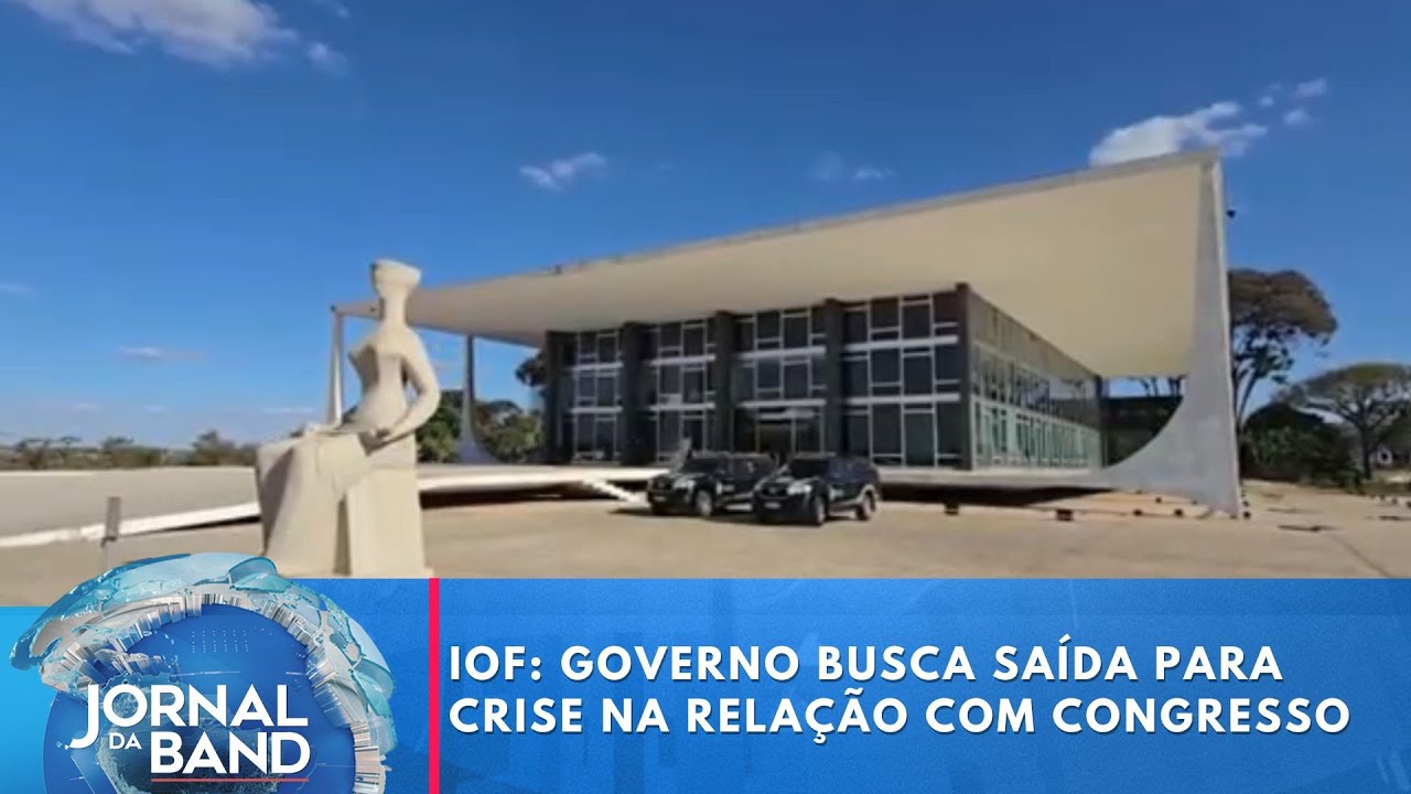 IOF: governo busca saída para crise na relação com Congresso | Jornal da Band