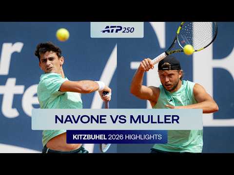 Mariano Navone vs Alexandre Muller Highlights | Kitzbuhel 2026 Round 1