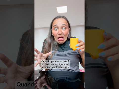Odeio comer o que não gosto