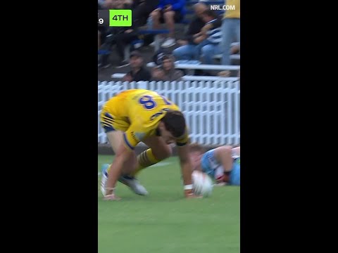 Te Twidle Tries in Cronulla-Sutherland Sharks vs Parramatta Eels