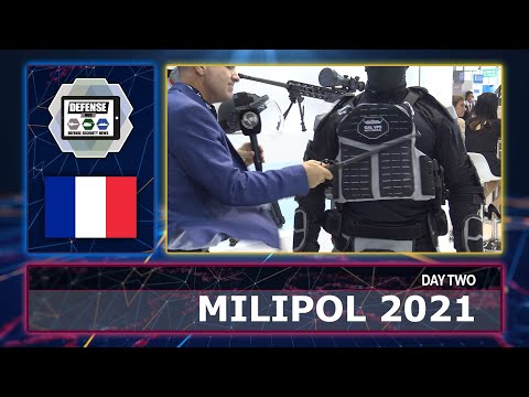 MILIPOL 2021 News Day 2 safety homeland security police forces equipment innovations technologies