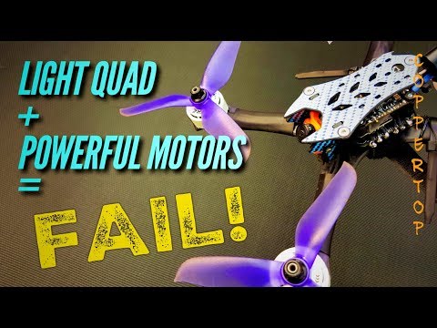 Big motors, light quad? Good, but.. no. - UCzcEd90Uz6PX2eI2Pvnpkvw