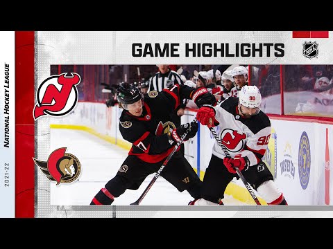 Devils @ Senators 2/7/22 | NHL Highlights video clip