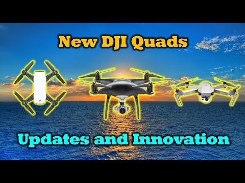 New Drones From DJI - Updates and Innovations - Mavic Pro Platinum - Phantom 4 Pro Obsidian - UCW9JACosTnXzREUzH34Z98A