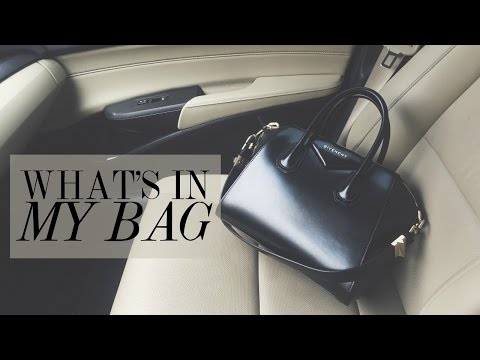 What's In My Bag Givenchy Antigona | HAUSOFCOLOR - UC8r4IMuZp43ZxvHUZ54LdXw