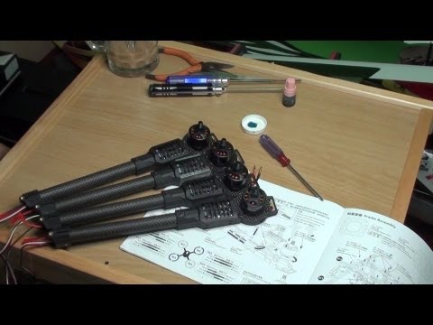 How to Assemble XAircraft X650 V4 -- The Arms - UCsFctXdFnbeoKpLefdEloEQ